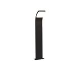 Ansell LED Pedestal Lamp Senza Graphite 6.5W 406lm - 830 Warm White | 60cm - IP54